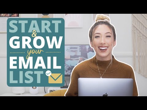 START AND GROW YOUR EMAIL LIST FROM 0 - Step by step for beginners