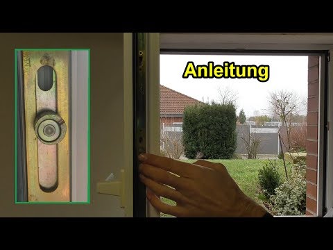 Anpressdruck beim Fenster richtig einstellen – Anleitung / Fenster für Somer & Winter justieren