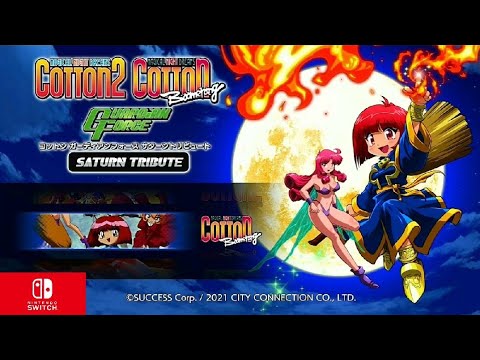 Cotton Guardian Force Saturn Tribute Nintendo switch gameplay