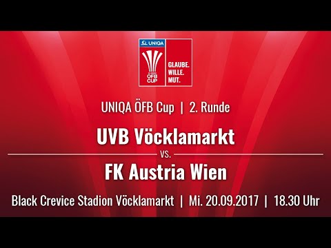 20.09.2017 / 18:30 Uhr UVB Vöcklamarkt (VÖC) vs. FK Austria Wien (AUS) | Livestream