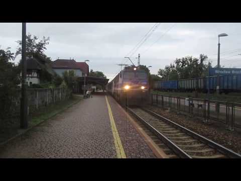 EP09-044 (EU: 150 042-6) z iC 8306 "MALCZEWSKi" (KOŁOB.-PRZEM.GŁ.) - przelot przez WR.BR. (RP1)