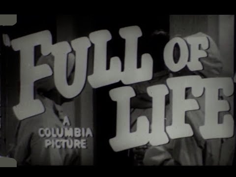 1957, "FULL OF LIFE" Judy Holliday, Richard Conte, Salvatore Baccaloni,  COMPLETE MOVIE