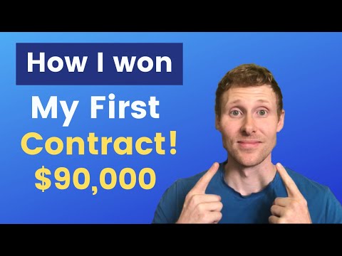 , title : 'Government Contracts: How I won my first Government Contract with the Army worth over $90,000'