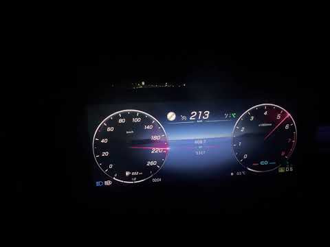 Mercedes Benz C200 W206 C-Klasse 2022  -  50-250km/h acceleration 9shift