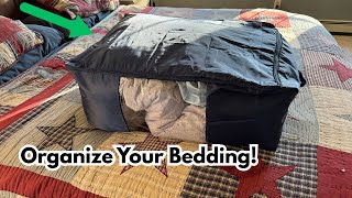 Comforter #Storage Bags - Pillow Beddings/Blanket Clothes #Organizer Storage Containers #review