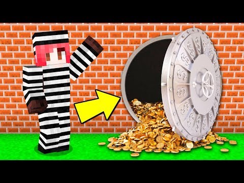 Minecraft ITA - PHERE ha RAPINATO una BANCA!!