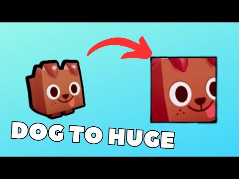 Can I trade a dog up to a huge? Pet Simulator X