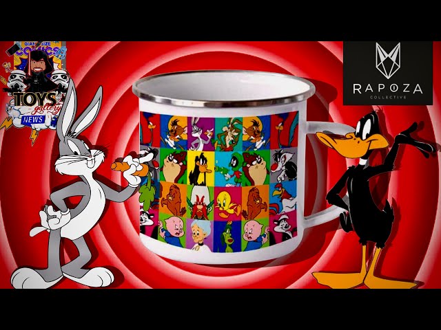 Vídeo relacionado con Looney Tunes - Taza de café (cerámica, 320 ml), color amarillo