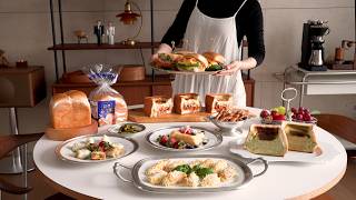 식빵 한 봉지로 만드는 9가지 맛있는 레시피 | 세븐일레븐 숨결통식빵 | Cook with me