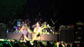 EXCITER IN CHILE 2011. Intro - Dark Command - In mortal fear