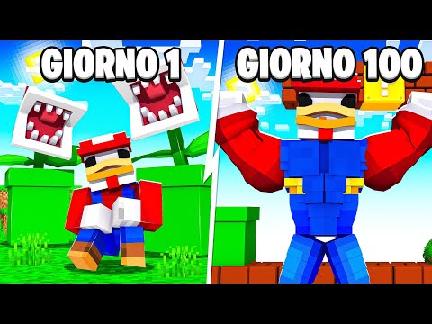 100 GIORNI NEL MONDO DI SUPER MARIO SU MINECRAFT