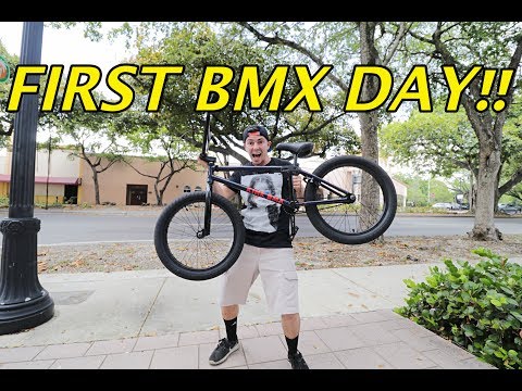 2018 Kink BMX bike unboxing + FIRST TIME RIDE!