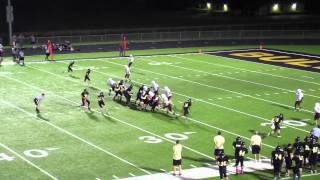 preview picture of video 'Andrew Taylor Highlights - McGregor 8th Grade vs Troy - Football - 10-11-2012'