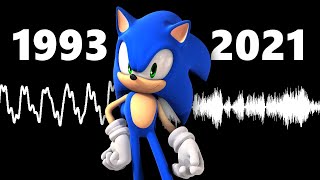 Why doesn't Sonic's voice sound like it used to?
