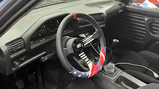 Bmw e30 steering wheel and horn installation (detailed walk through)