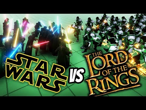 STAR WARS?!? UPDATE!, NEW UNITS(Laser Knight, Mechs, Troopers) -Ultimate Epic Battle Simulator