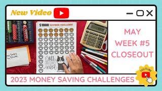 Cash Stuffing Money Saving Challenges for Week #5 of May - TracEy Monster Savings on Etsy