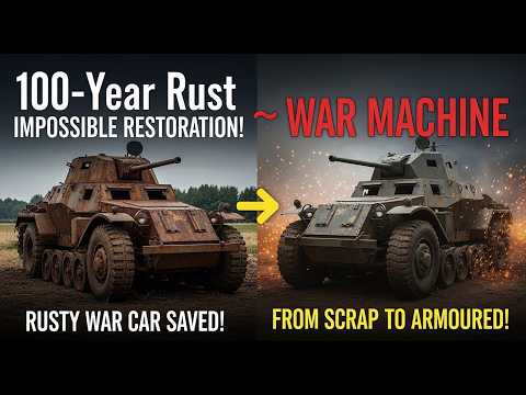 Thumbnail for From Scrap to Legend: Restoring India's First Military Vehicle by Car