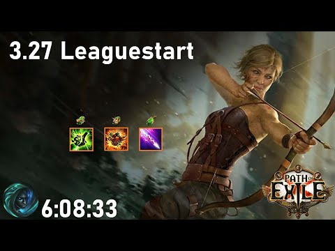 Lightning Arrow Deadeye - Eater & Exarch run ft. Econc leveling