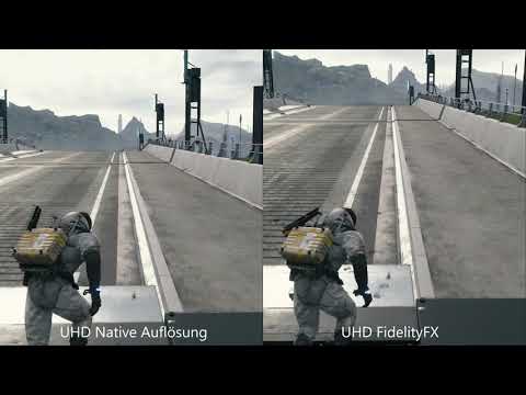 Death Stranding – Nvidia DLSS 2.0 und AMD FidelityFX im Vergleich