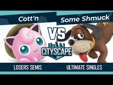 Cityscape 150: Cott'n (Jigglypuff) vs Some Shmuck (Duck Hunt) Losers Semis