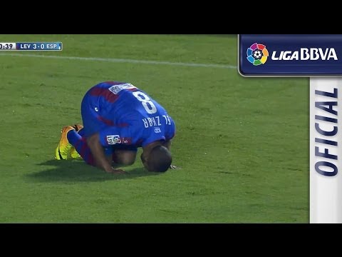 Gol de El Zhar (3-0) en el Levante UD - RCD Espanyol - HD