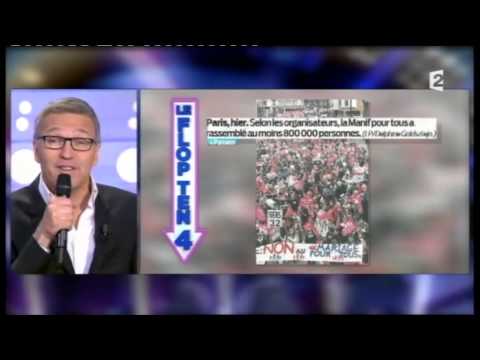 Le flop ten 19 janvier 2014 - On n'est pas couché #ONPC