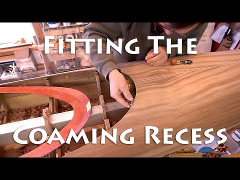 Fitting the Coaming Recess - microBootlegger Sport - E33