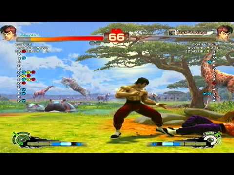 SSF4 AE mcb726 FeiLong Vs Ryukichikun Fei Long