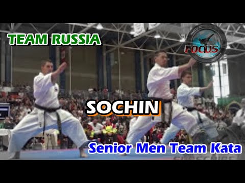 Russia - Sochin, Men Team Kata Final