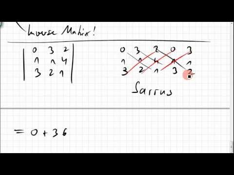 06A.2 mit Cramer-Regel 3x3-Matrix invertieren