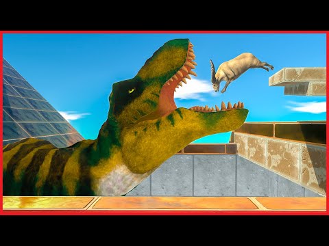 BEWARE DON'T FALL INTO DEEP PIT - Animal Revolt Battle Simulator