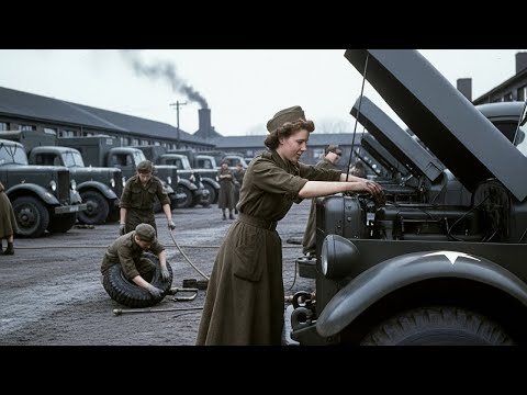 British Princess Carried Tools and Fixed Army Trucks—POWs in the UK Watched in Disbelief
