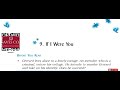 'If I Were You' Class 9 - Chapter 9 NCERT English Audiobook