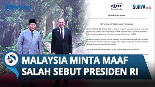 Media Malaysia Minta Maaf seusai Salah Sebut Nama Presiden Prabowo Jadi Jokowi di KTT ke-47 ASEAN