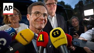 Sweden's election too close to call as left-wing opposition holds one-seat lead over Kristersson's coalition