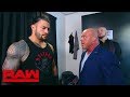 Roman Reigns Leaves The Building Raw July 30 2018