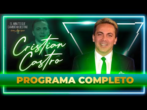 Cristian Castro en El minuto que cambió mi destino | Programa Completo