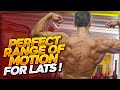 Perfect Range of Motion for Lats! || Lat Exercises || Best Back Exercises || Lat Pulldown