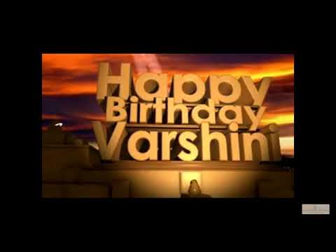 varshini BIRTHDAY