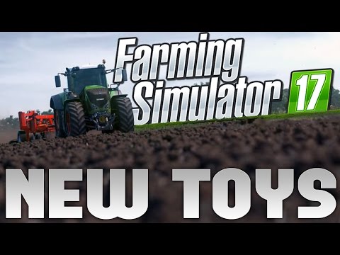 Farming Simulator 2017 - Buying Some New Equipment! - Let's Play Farming Simulator 17 Part 2