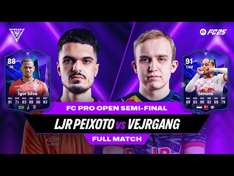 One of the best games of the season! | LJR Peixoto v Vejrgang | FC Pro Open | Full Match