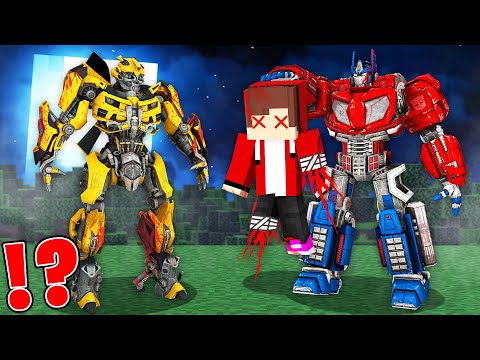 Unbelievable! JayJay Trapped by OPTIMUS PRIME in Minecraft