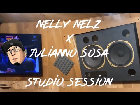 NELLY NELZ x JULIANNO SOSA - POW 💥 (Studio Session) Vlog