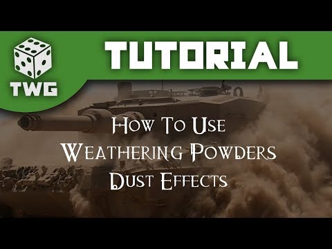 How To Use Weathering Powders: Dust Effects