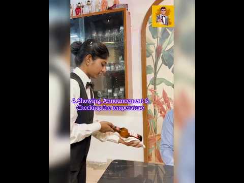 Beer Service is an ART #beverages  #beer #hotelmanagement