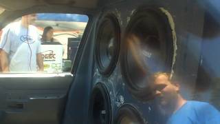 157db SOUND SYSTEM / Mike&#39;s 16,000 Watt STEREO - Loudest SPL @ Sanford Bikini Car Wash 2011