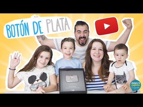 🔥  ESTE BOTÓN DE PLATA OS PERTENECE #FAMILUKIS 🔥 Juegos y Juguetes en Familia