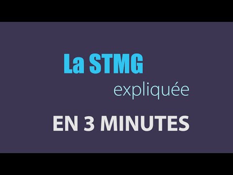La série STMG en 3 minutes