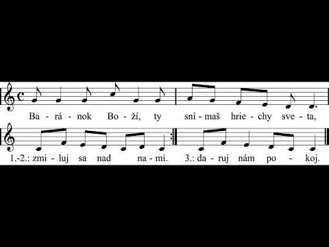LS. I./Ľuboš Gabčo - Omša C dur IV. Baránok Boží, s polyfóniou (Zbor Vox cantoris)